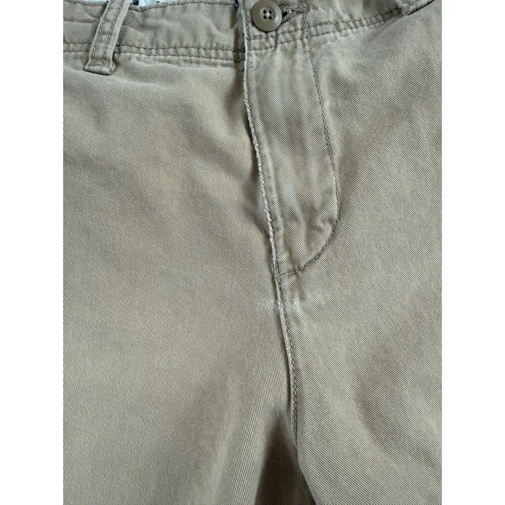 Old Navy Men's Shorts Size 32 Khaki Tan Cotton Chino Flat Front Casual